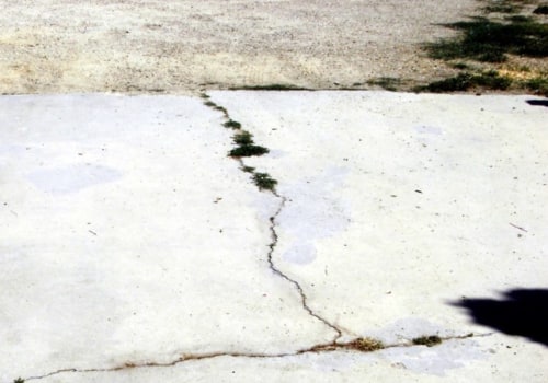 Can badly cracked concrete be repaired?