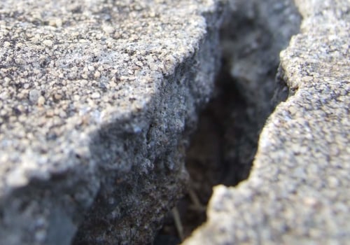 Can you repair a broken concrete slab?